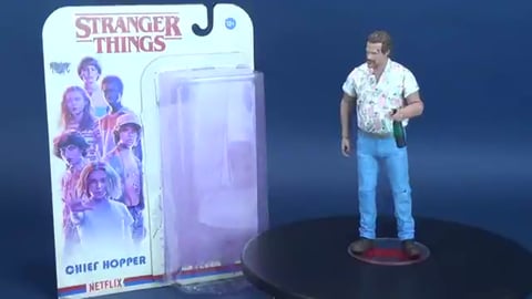 McFarlane Toys Stranger Things (Season 3) Chief Hopper Fi...