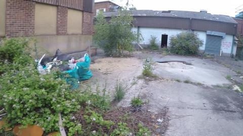 ABANDONED FACTORY... YIKES