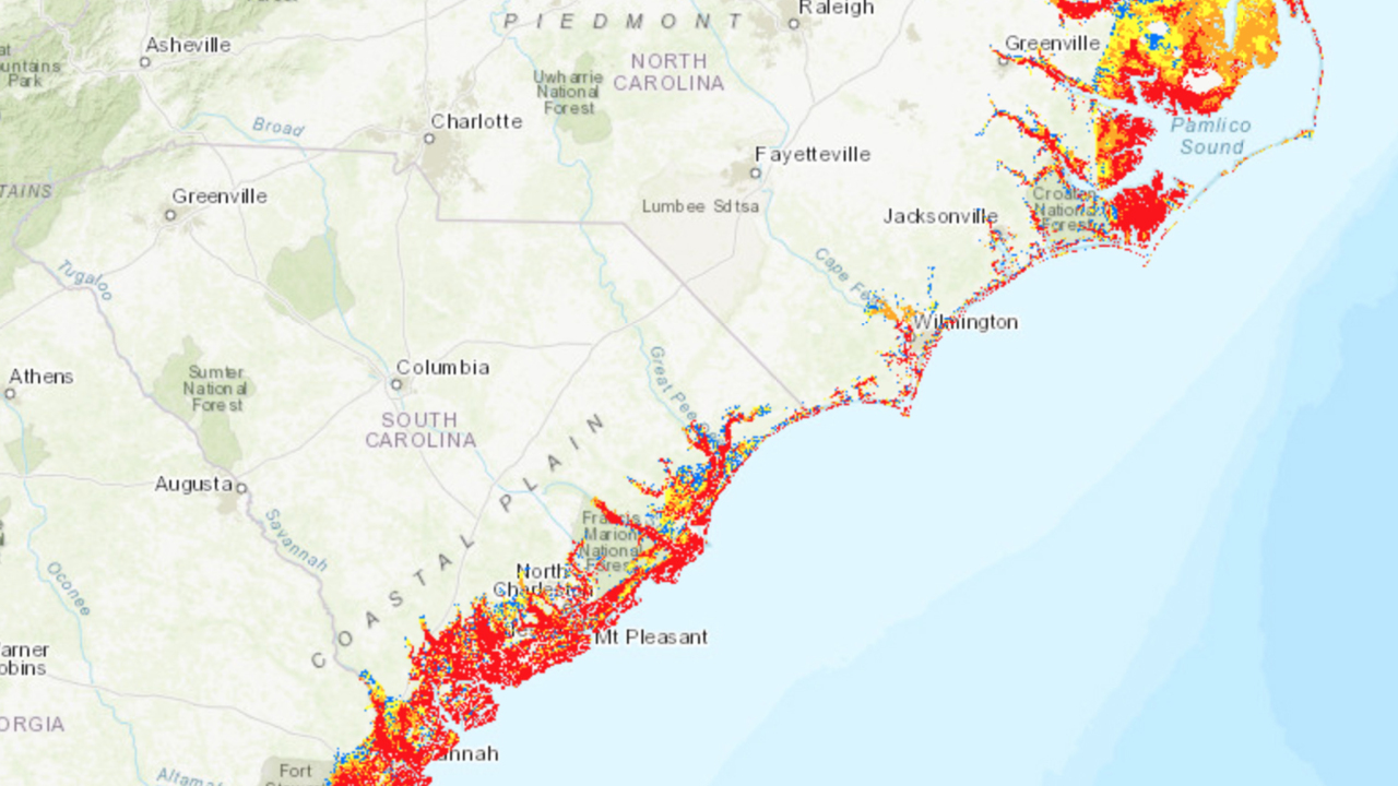 How storm surge in the Lowcountry could affect your neighborhood ...