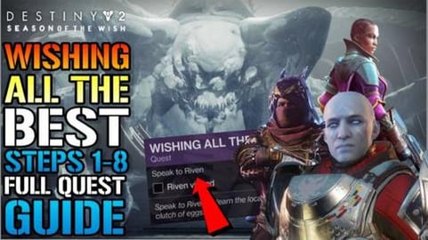Destiny 2: "Wishing All The Best" FULL QUEST GUIDE! Steps...