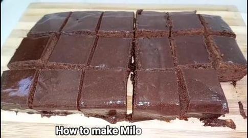 How to make Chocolate brownies using MILO | Taste Buds PH...