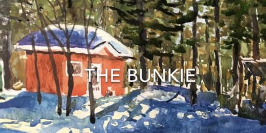 Watercolour Time-lapse painting:  The Bunkie - Our Offgri...