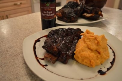 How to Braise Napa Valley Bordeaux Cherry Balsamic Pork B...