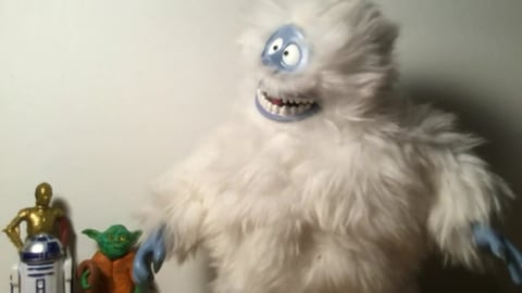 Wampa versus Han Solo Stopmotion animation - Part 1 