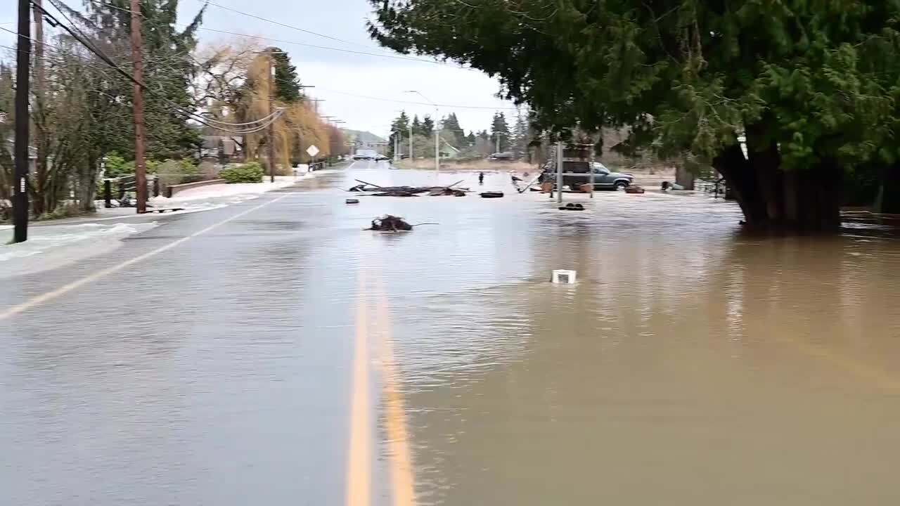 Flooding in Centralia causes road closures and some evacuations