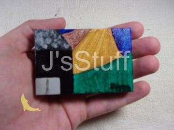 Miniature acrylic painting art video