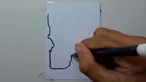Drawing Grafiti Letter H V4 Shorts