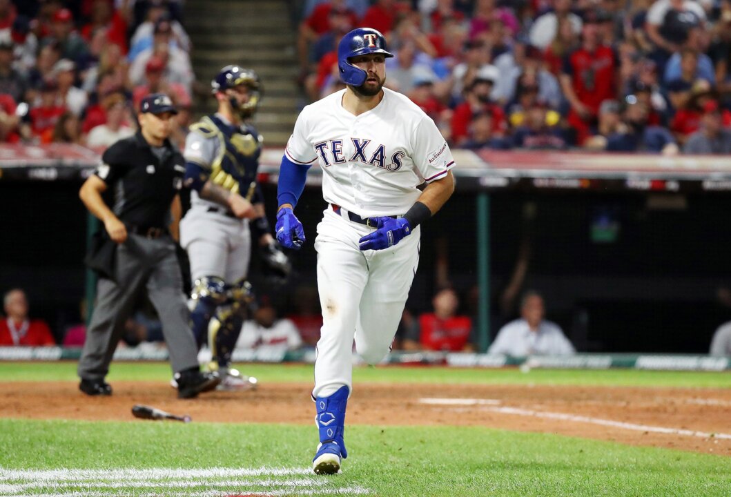 Watch: Former Rangers OF Joey Gallo breaks StatCast with home run