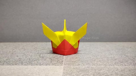 Origami Crown | Origami tutorial | Paper craft