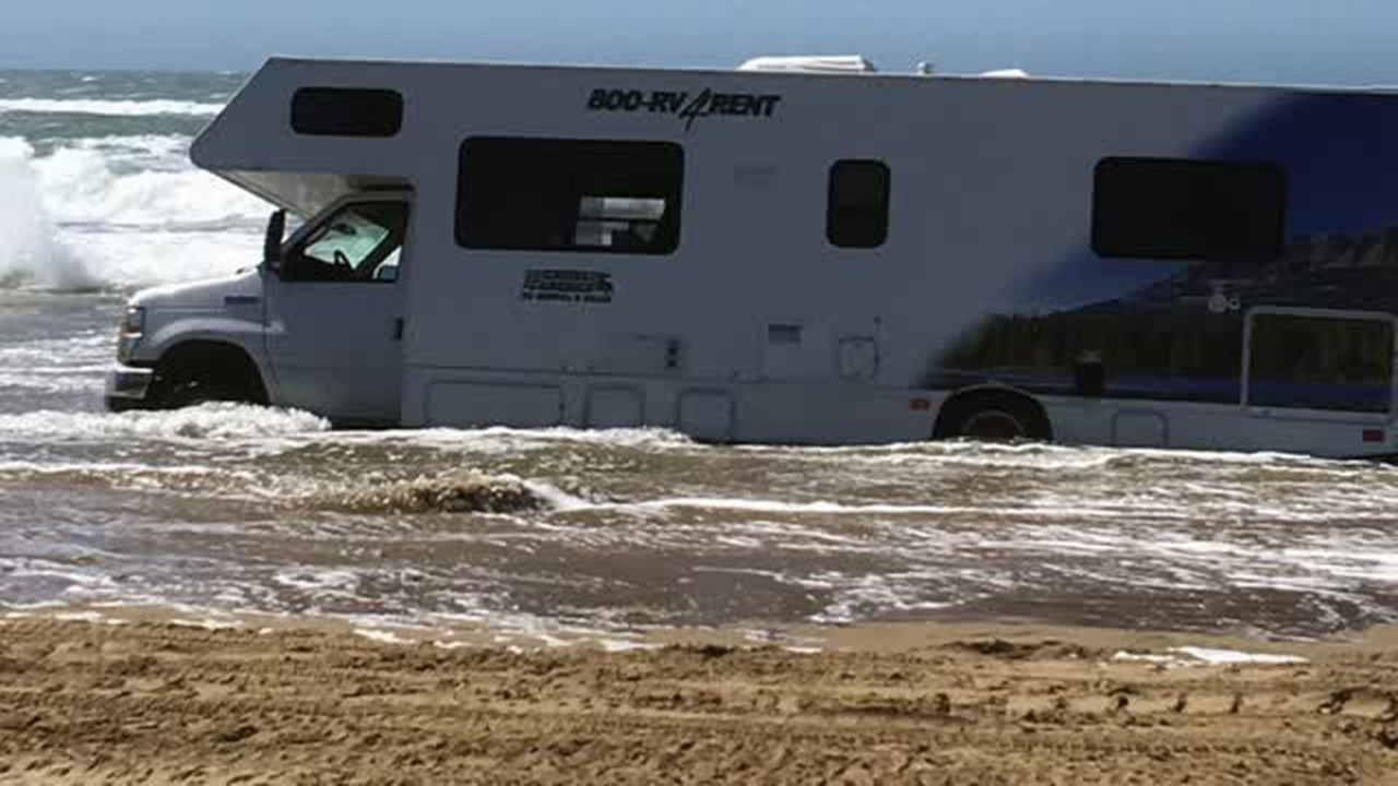 RV surfing at Oceano Dunes Fresno Bee