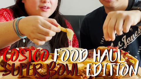 ASMR COSTCO FOOD: PIZZA, POLISH SAUSAGES, FRIES, CHICKEN ...