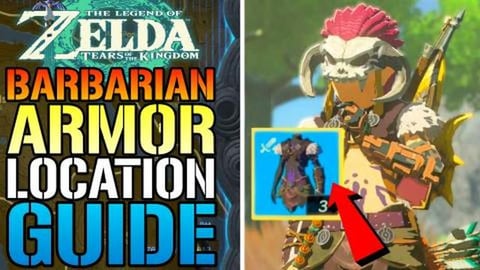 Zelda: Tears Of The Kingdom "Barbarian Armor" How To Get ...