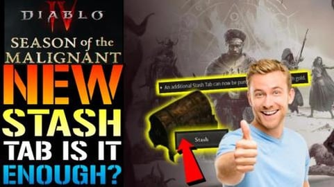 Diablo 4: NEW Stash Space After Update 1.1.1 How Much Doe...