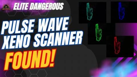 FOUND the AX Pulse Wave XENO Scanner ELITE DANGEROUS
