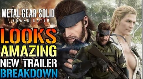 Metal Gear Solid: Snake Eater Looks AMAZING! New Trailer ...