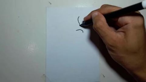Drawing Cartoon Character EGGPLANT Shorts