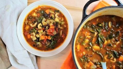 Delicious Minestrone Soup | Its Only Food with Chef John ...