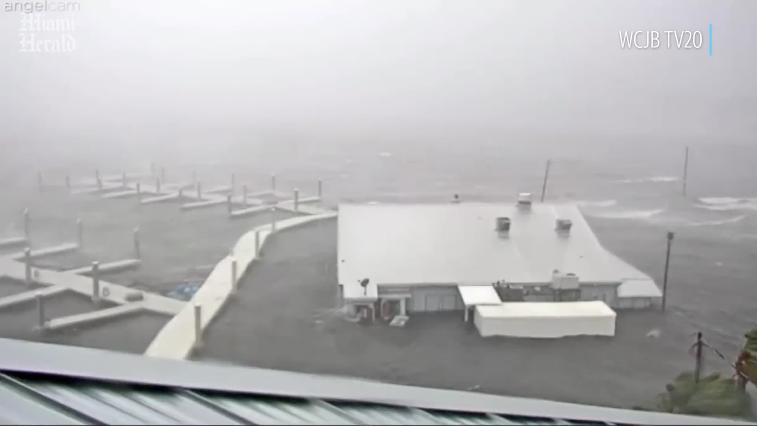 Watch storm surge from Hurricane Idalia soak the Steinhatchee Marina ...