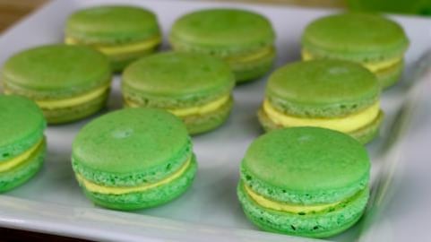Mountain Dew Macarons | How to Make Mtn Dew Macarons