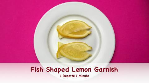 Two Easy Ways to Make Lemon Garnishes