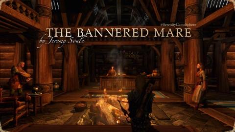SKYRIM Relaxing Music & Ambience ✨ THE BANNERED MARE by...