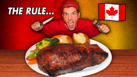 This 72 oz Canadian Steak Challenge Has a Rule Straight O...