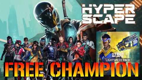  Hyper Scape: How To Get CRUZE LIGHTSPEED Champion For FR...