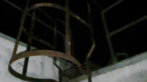 SNEAKING INTO BUILDING VIA THE ROOF!