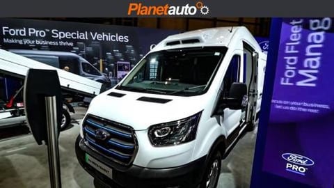 Ford E Transit Electric Van and Tipper