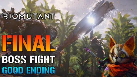 Biomutant: FINAL BOSS FIGHT! & MAX Light Good Ending (Bio...