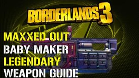 Borderlands 3: Maxxed Baby Maker | (SMG) Legendary Weapon...