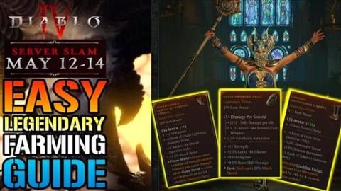 Diablo 4: Easy Legendary Farming Method! FAST Legendary F...