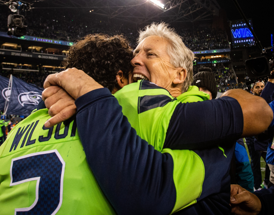 Here's another thing Russell Wilson and Pete Carroll have in common with  Tom Brady and Bill Belichick, Seahawks