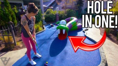 Crazy Holes and a Lucky Hole In One At This Awesome Mini ...