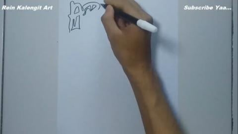 Drawing Horror Alphabet Version..!!!