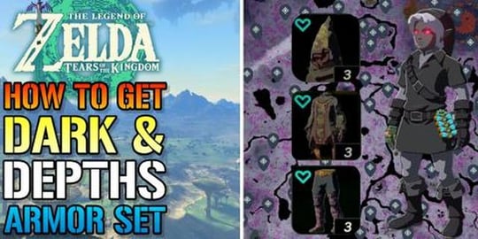 How To Get The Dark & Depths Armor Set TODAY! & All 4 EYE...