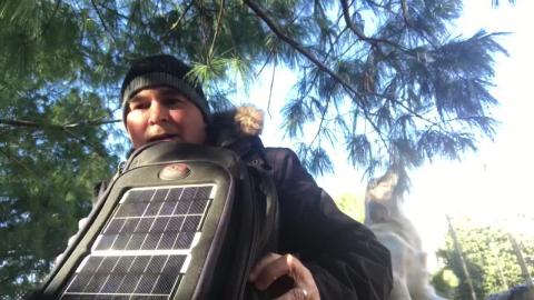 Solar Back pack and how to keep all your devices charged ...