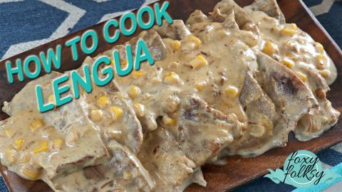 Creamy LENGUA Recipe (Pork Tongue)