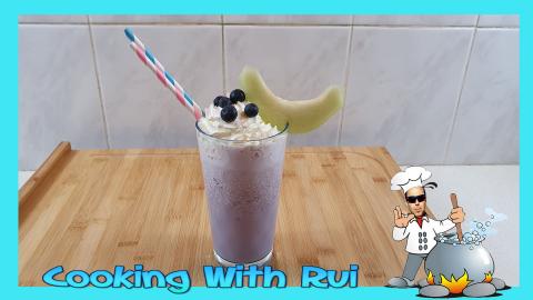 Plums And Melon Milkshake