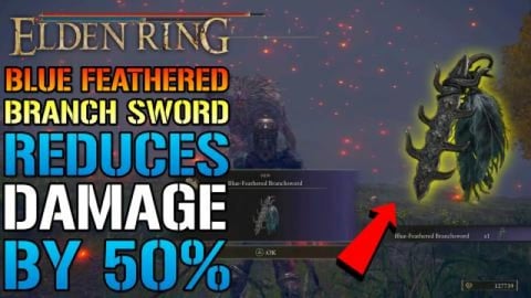 Elden Ring: Blue Feathered Branchsword Is AMAZING! REDUCE...