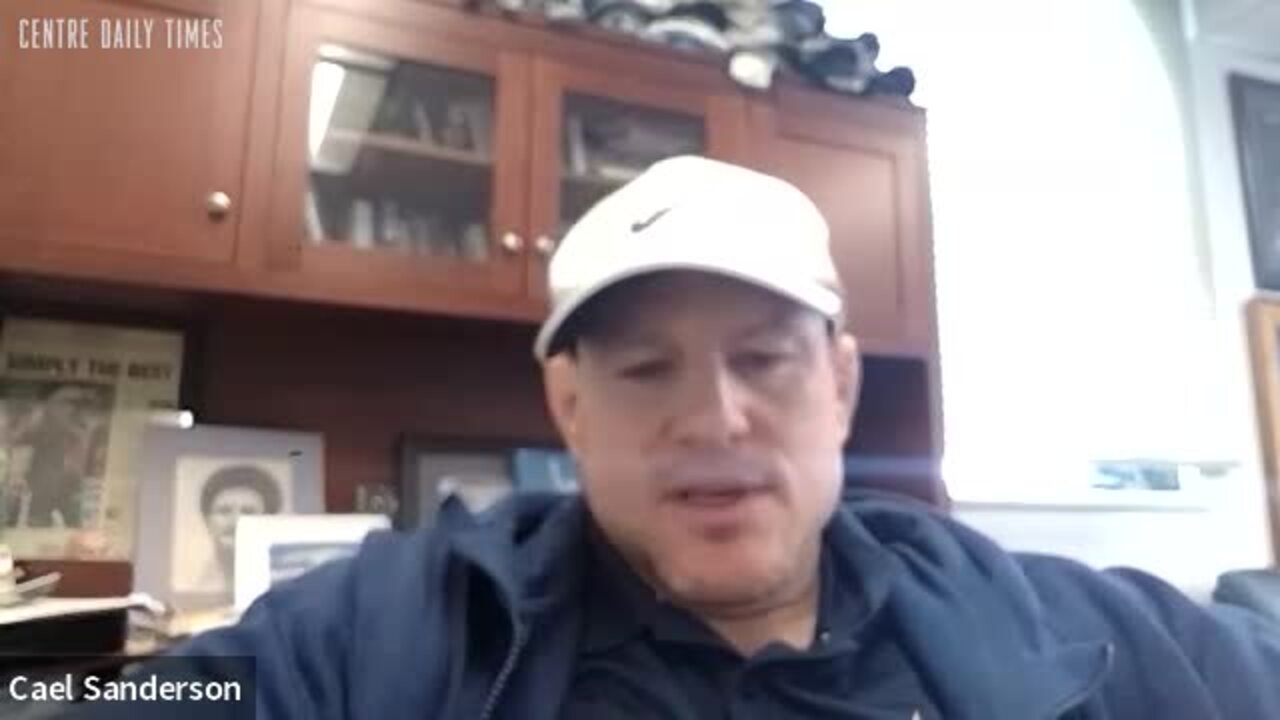 Penn State's Cael Sanderson shares the leadership wrestler Drew