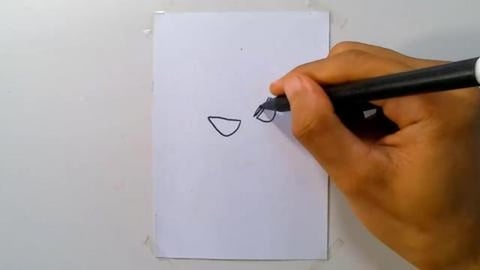 Drawing Grafiti two-armed-yellow-pumpkin-with-a-big-smile...