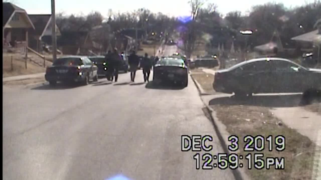 Kansas City Police Chief Rick Smith at scene of Cameron Lamb shooting