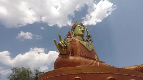 Up & Close Padmasambhava - Guru Rinpoche Statue | Samdrup...