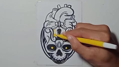 Drawing Graffiti SKULL LOCK 2 shorts