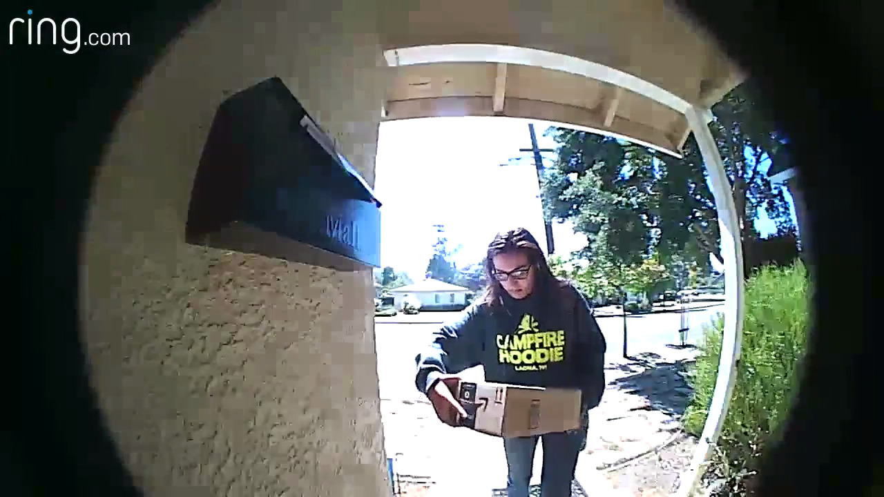 Package thief caught on camera in San Luis Obispo, CA San Luis Obispo