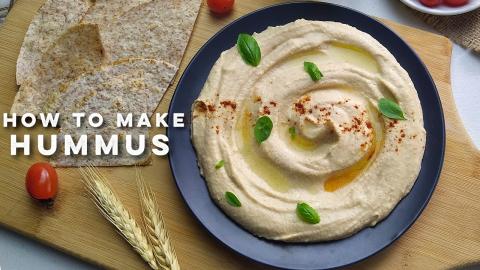 Easy Hummus Recipe | How to make Hummus