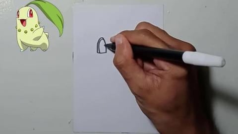 Drawing Pokemon Chikorita Shorts