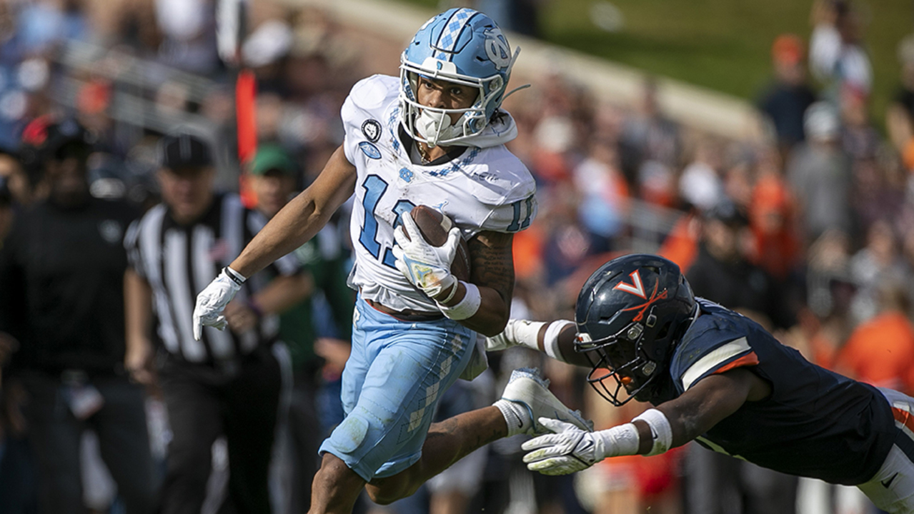 North Carolina vs Virginia in college football action Raleigh News