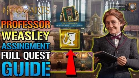 Hogwarts Legacy: Professors Weasley's Assignment! Quest G...